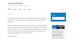 Desktop Screenshot of amandagardner.com